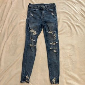 American eagle, size 2, next level stretch jeans